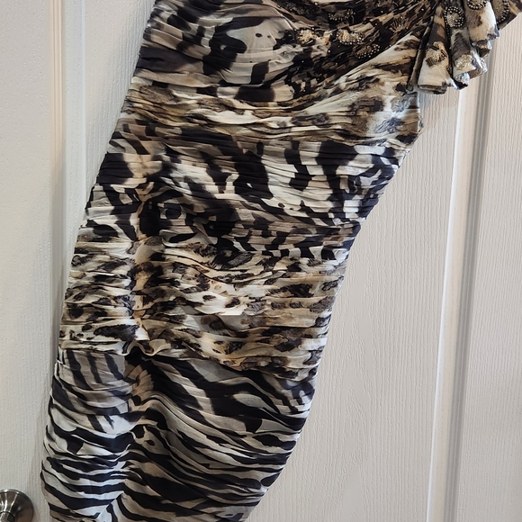 Cocktail leopard print dress - Picture 4 of 5